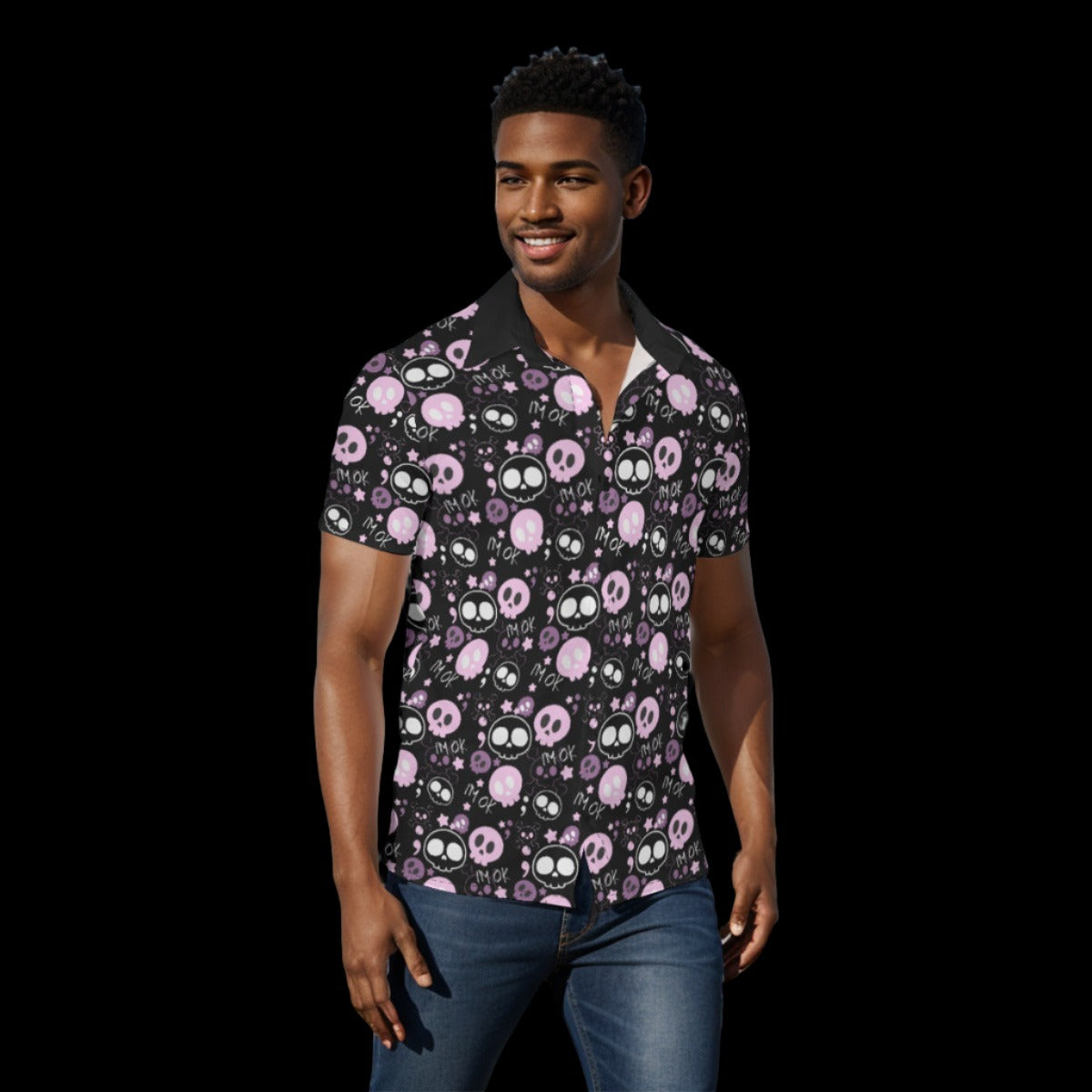 I’m Okay Pastel Goth Men’s Shirt