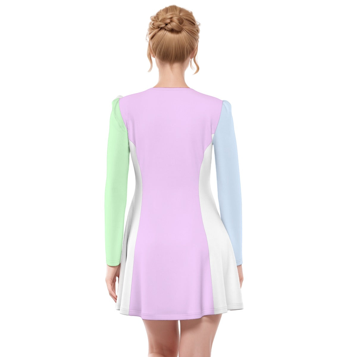 Multicolor Pastel Dress