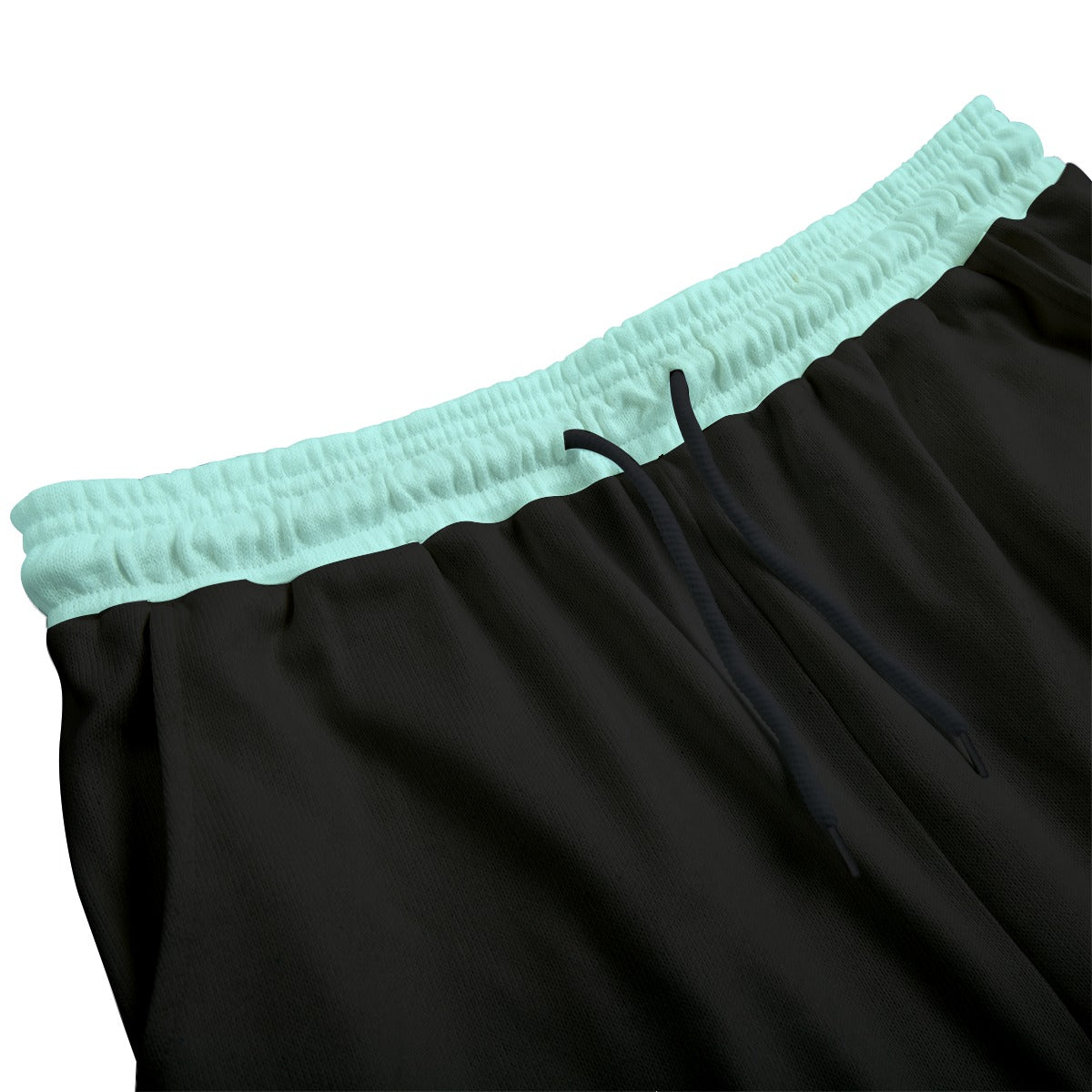 Pastel Fleece Pants - Striped Mint / Pink