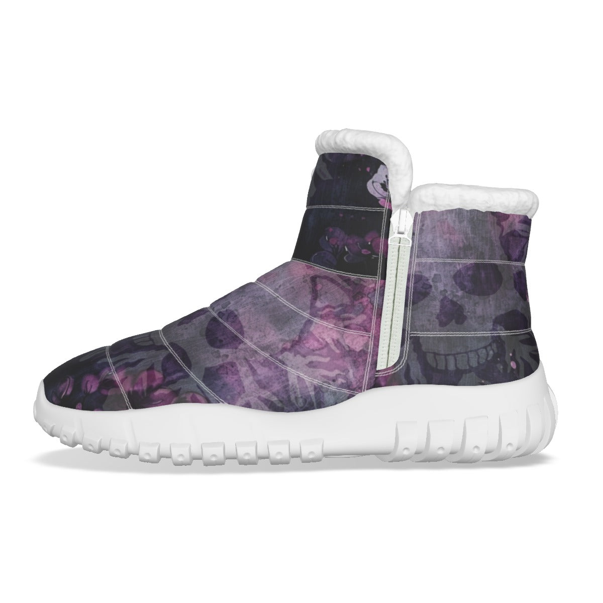 Purple Dusk Vintage Wash Women’s Zip-up Snow Boots