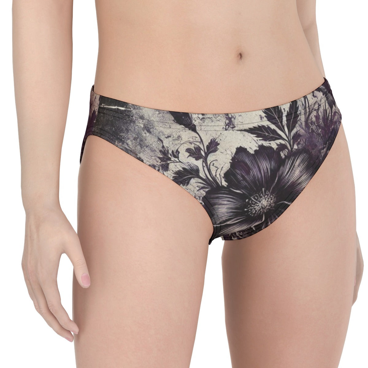 Floral Grunge Underwear for Adult