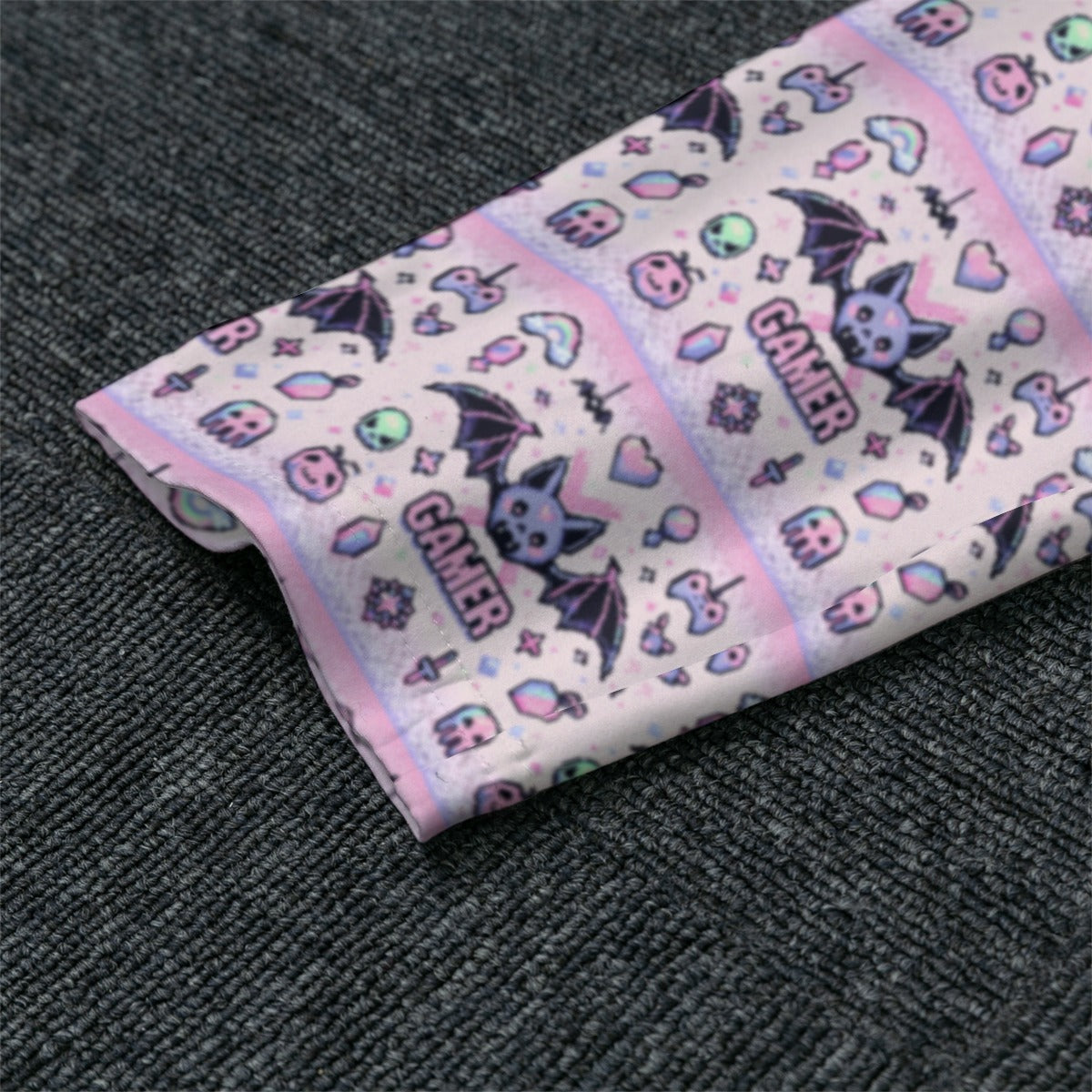 Pastel Goth Pajamas - Pixel Art Bat