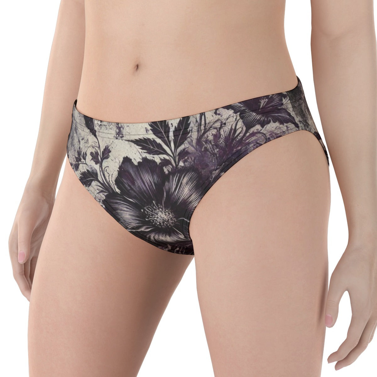 Floral Grunge Underwear for Adult