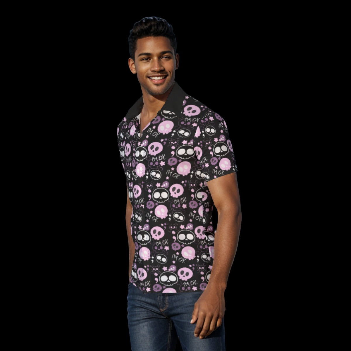I’m Okay Pastel Goth Men’s Shirt