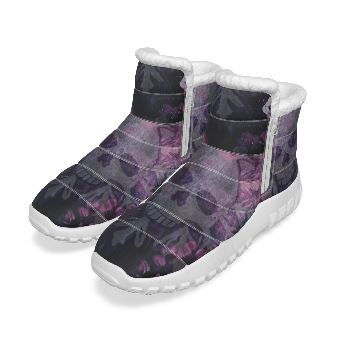 Purple Dusk Vintage Wash Women’s Zip-up Snow Boots