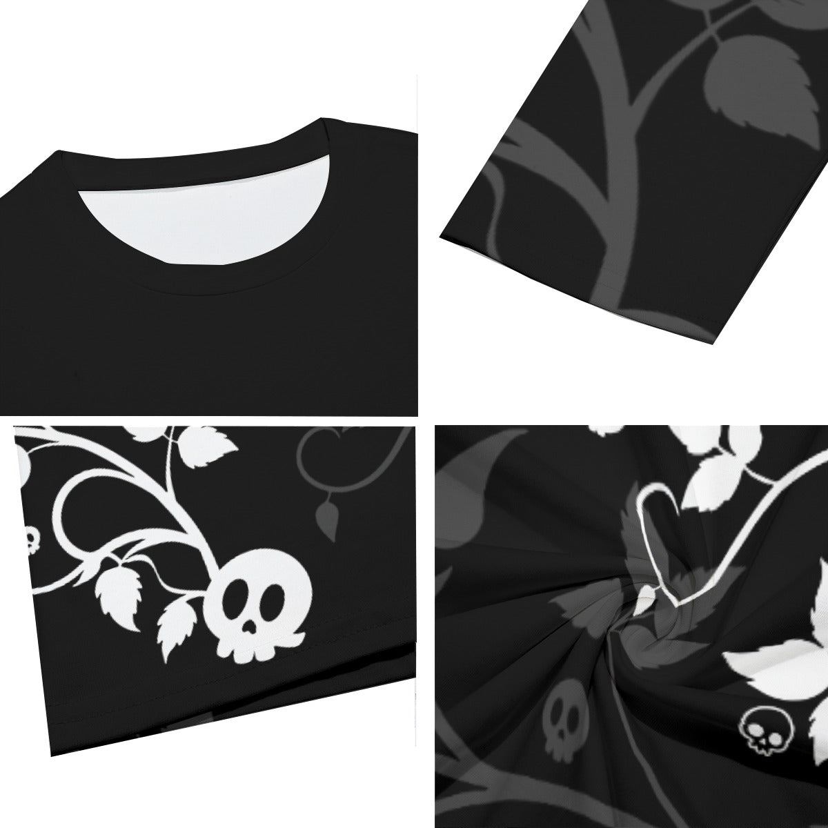 Kawaii Goth Rose Long Sleeve T-Shirt | Unisex