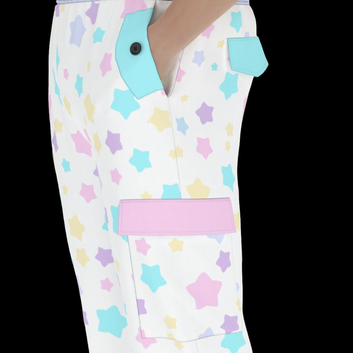 Pastel Stars Cargo Pants