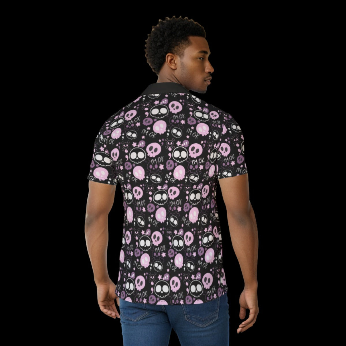 I’m Okay Pastel Goth Men’s Shirt