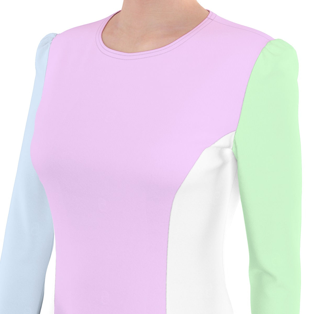 Multicolor Pastel Dress