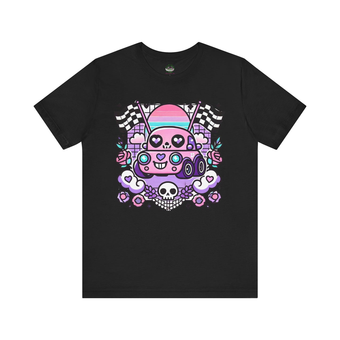Kawaii Pastel Goth Shirt - Video Game Kart - Gamer Shirt