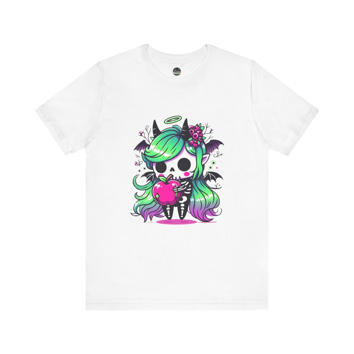 Chibi Skeleton Girl Tee Shirt