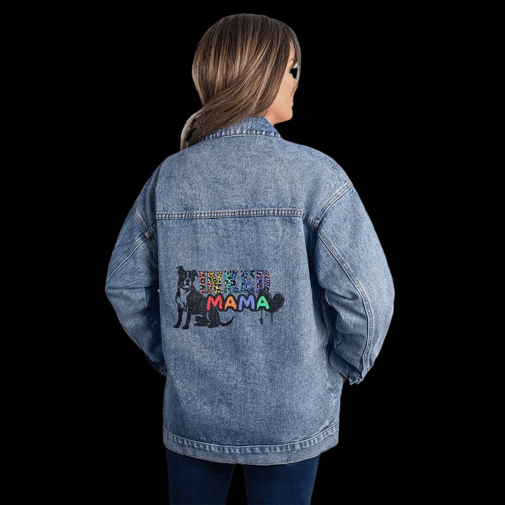 Inked Mama Women’s Denim Jacket - Jackets