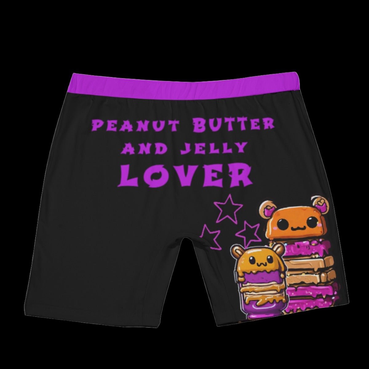 Peanut Butter Jelly Lover Men’s Long Boxer Briefs