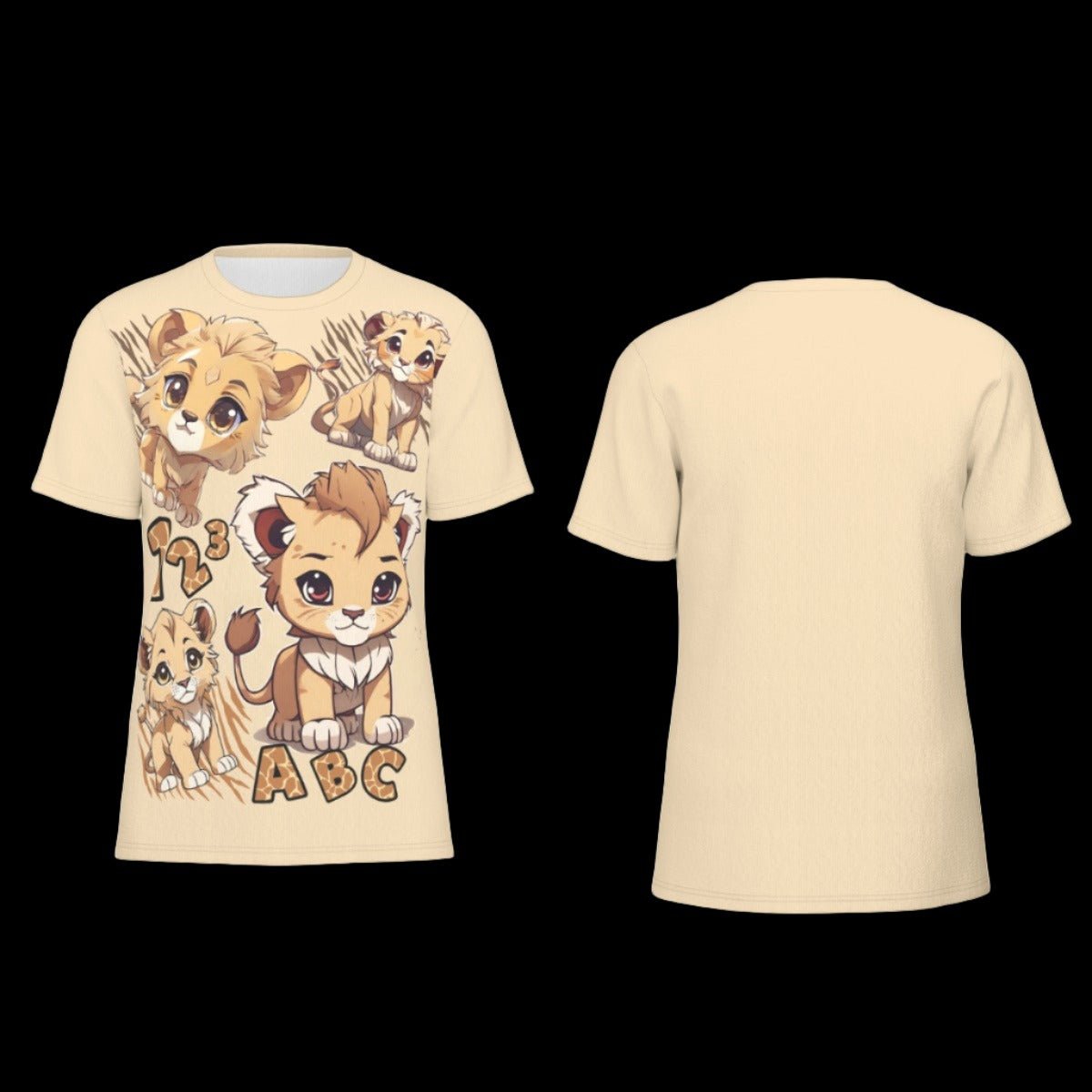Adult Unisex Baby Lion T-Shirt - XS