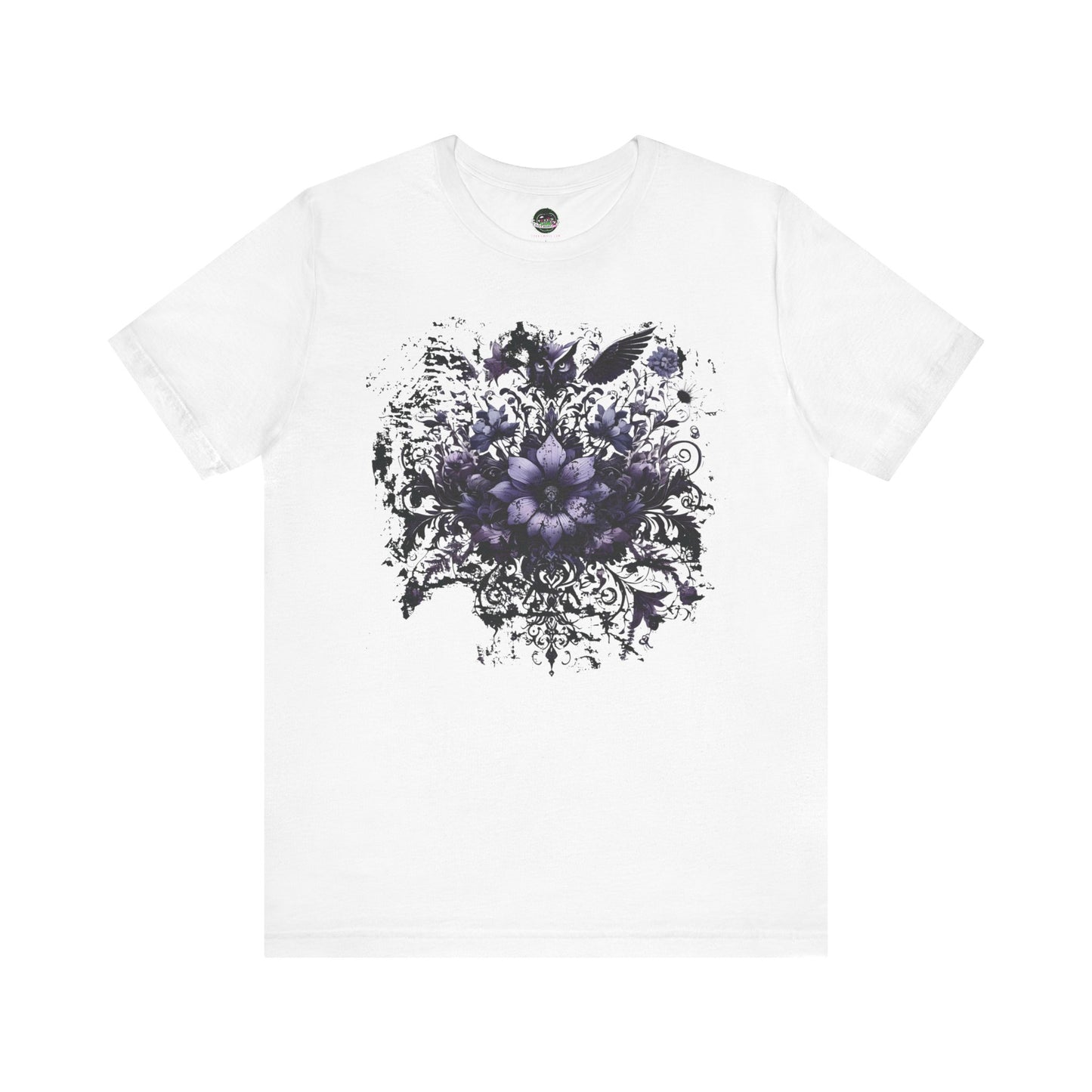 Grunge Floral Goth T-Shirt