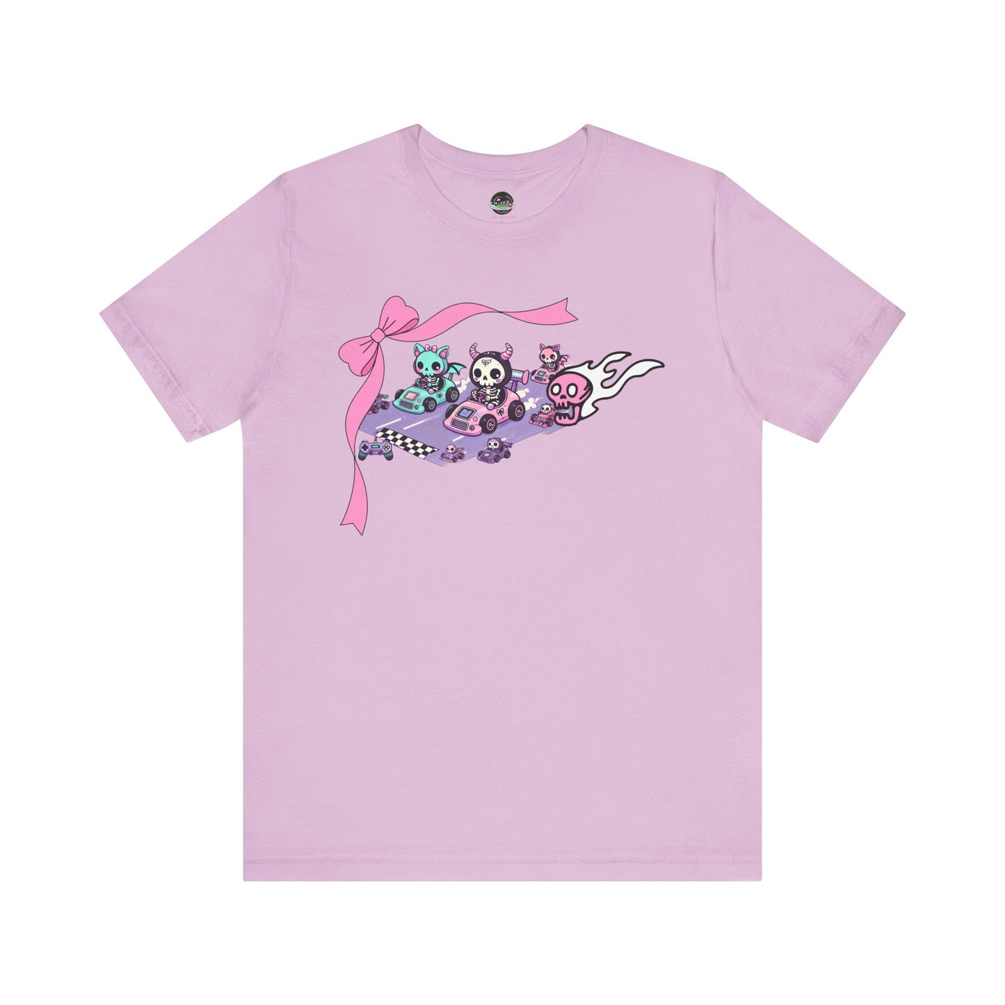 Kawaii Pastel Goth Shirt - Video Game Kart Racing - Gamer Shirt