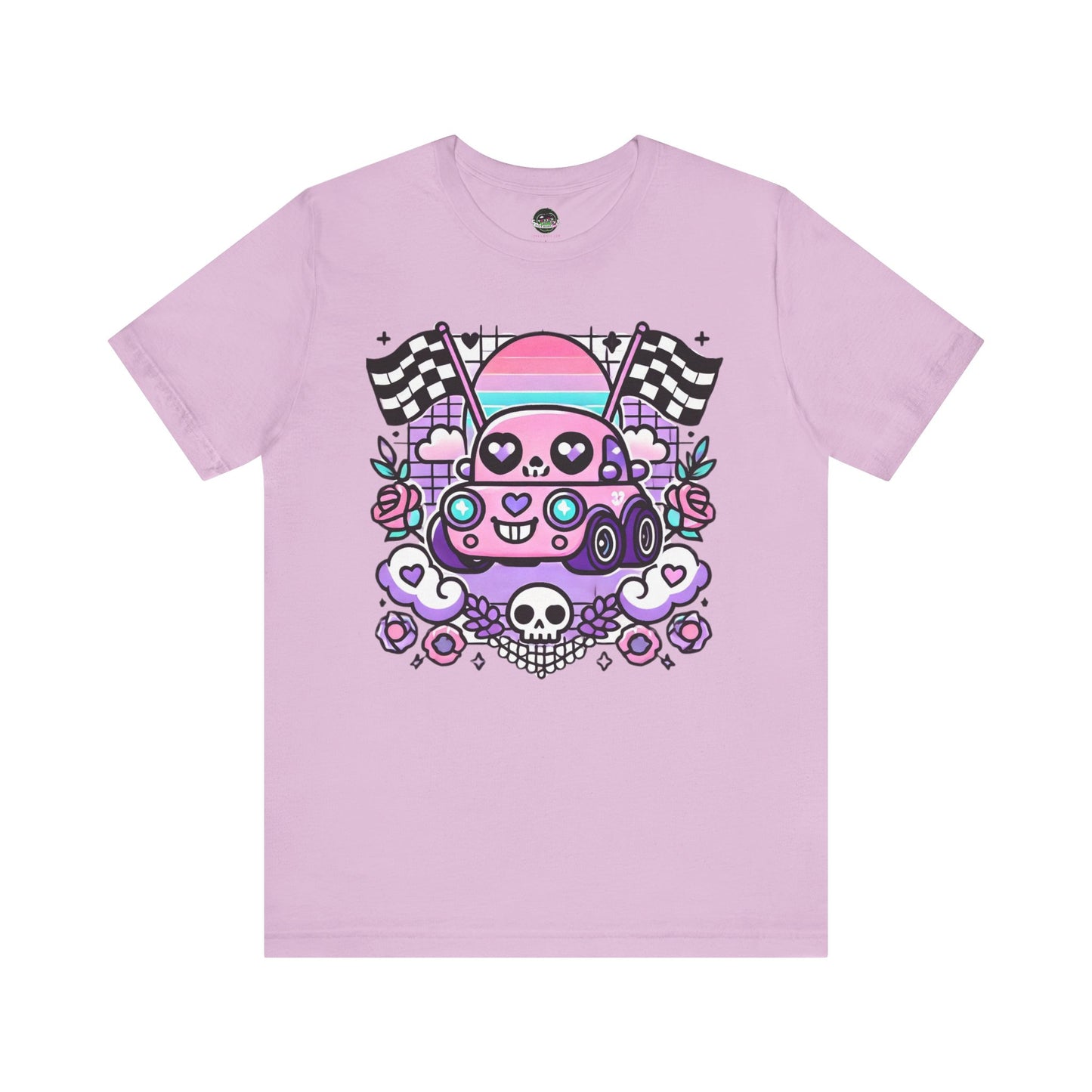 Kawaii Pastel Goth Shirt - Video Game Kart - Gamer Shirt