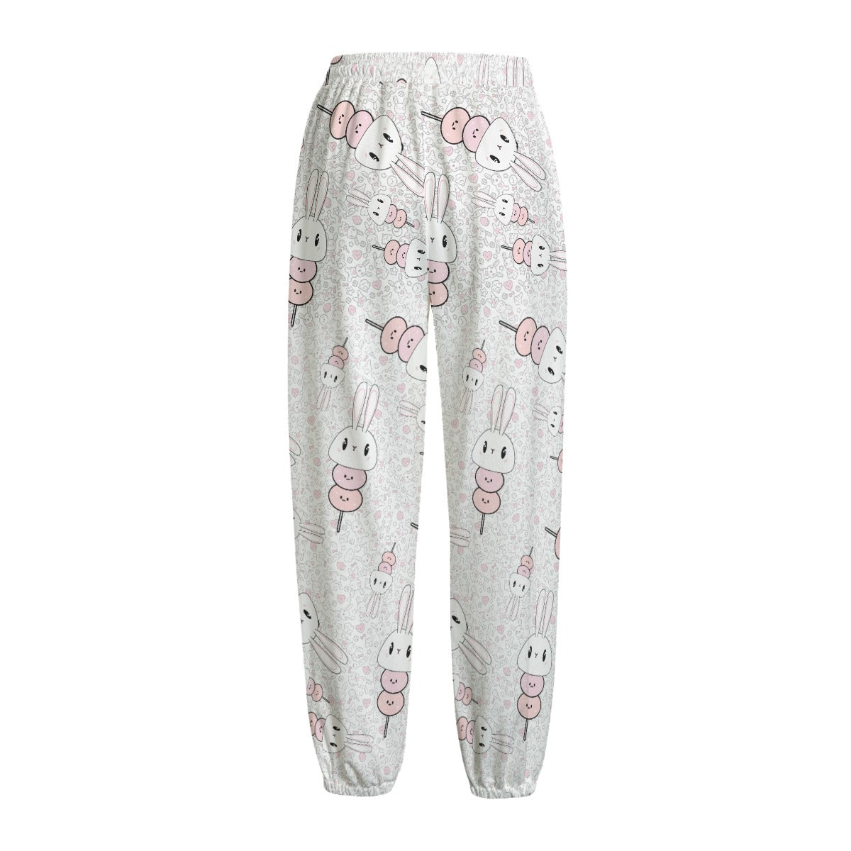 Kawaii Bunny Yakitori Fleece Pants