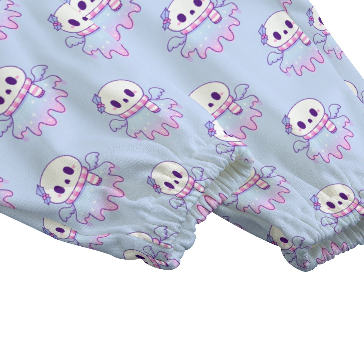 Kawaii Christmas Ghost Fleece Pants