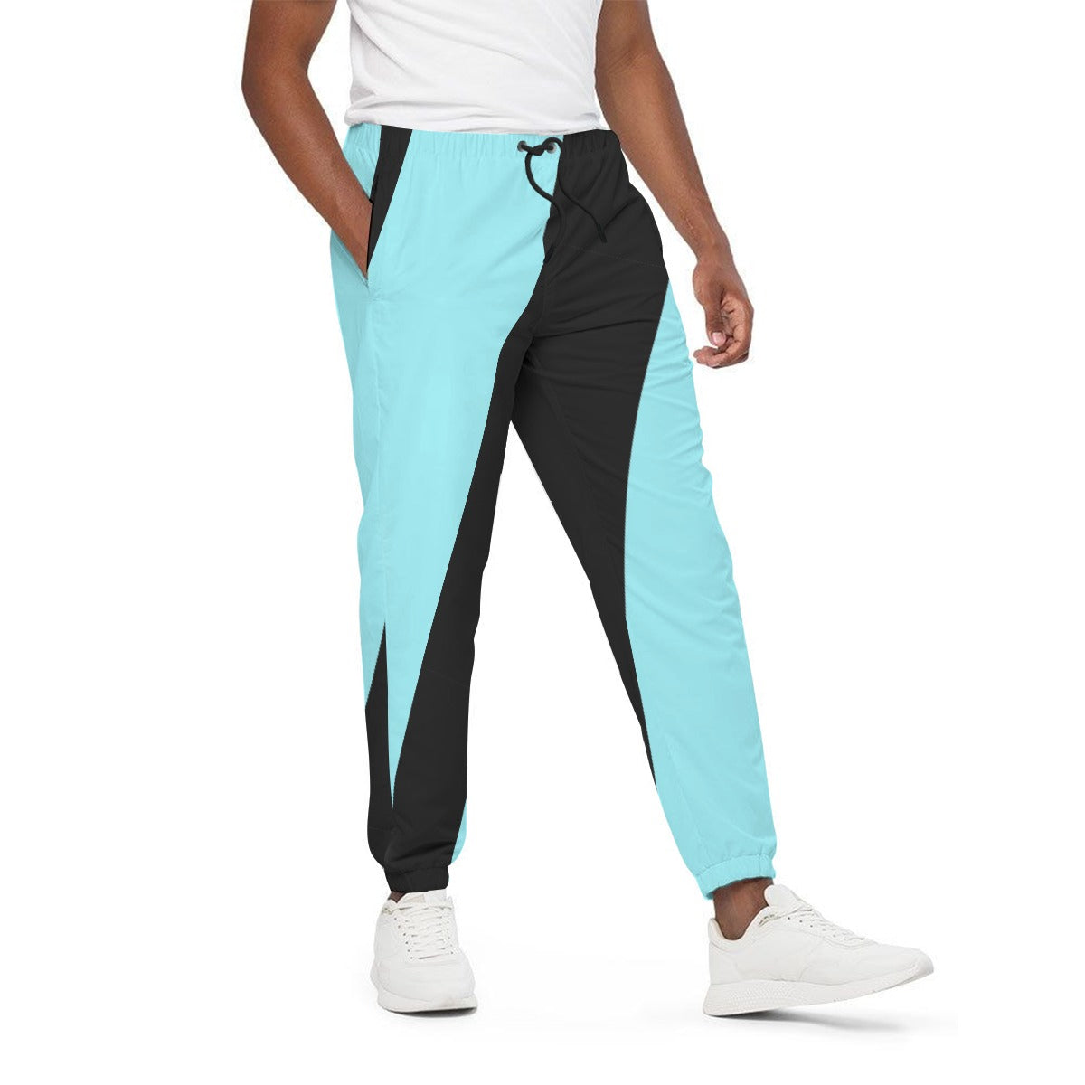 Striped Sweatpants - Blue / Black