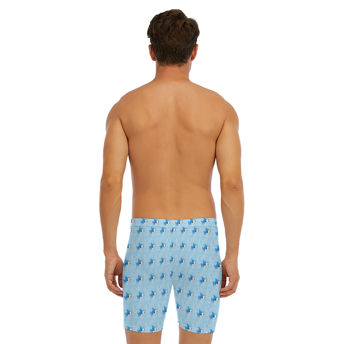 Baby Shark Long Boxer Briefs For Adults