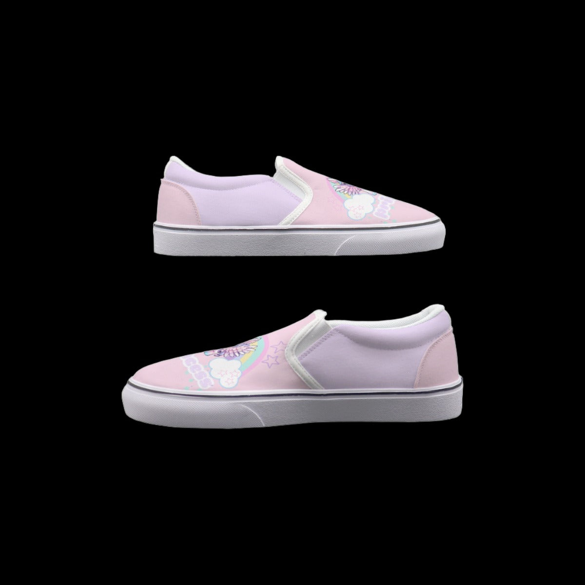 Adult Princess Unicorn Slip On Sneakers