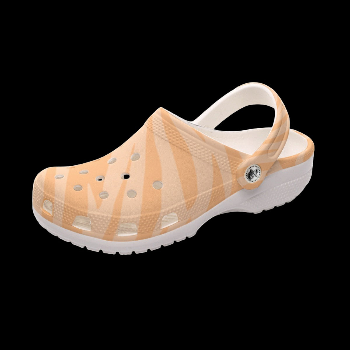 Pastel Tiger Print Classic Clogs