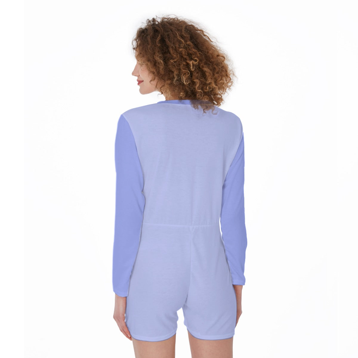 Blue Sleep Romper Women's Pajamas