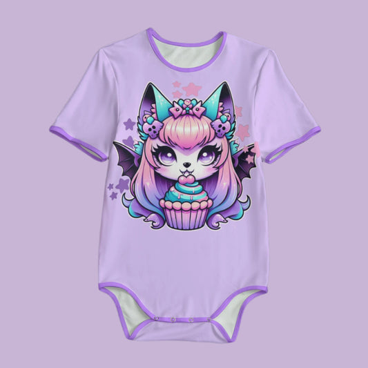 Pastel Goth Fox Girl Adult Onesie