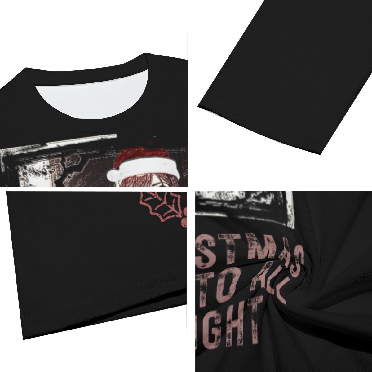 Christmas Anime Girl Long Sleeve T-Shirt | Unisex