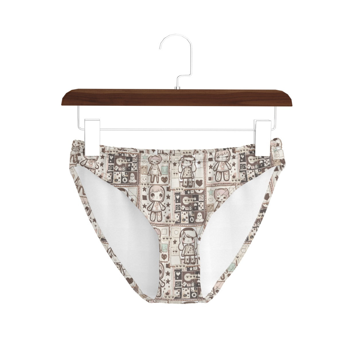 Kawaii Panties- Vintage Doll Women’s Underwear - S / White
