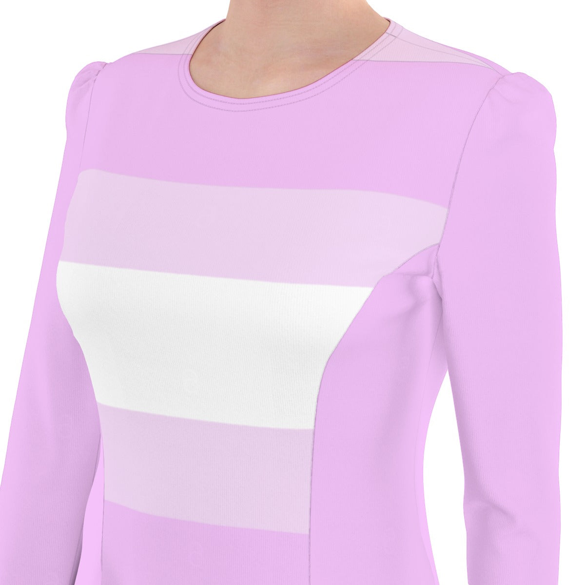 Purple Pastel Dress For Women