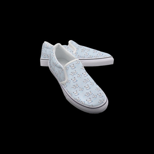 Baby Arctic Fox Print Slip On Sneakers