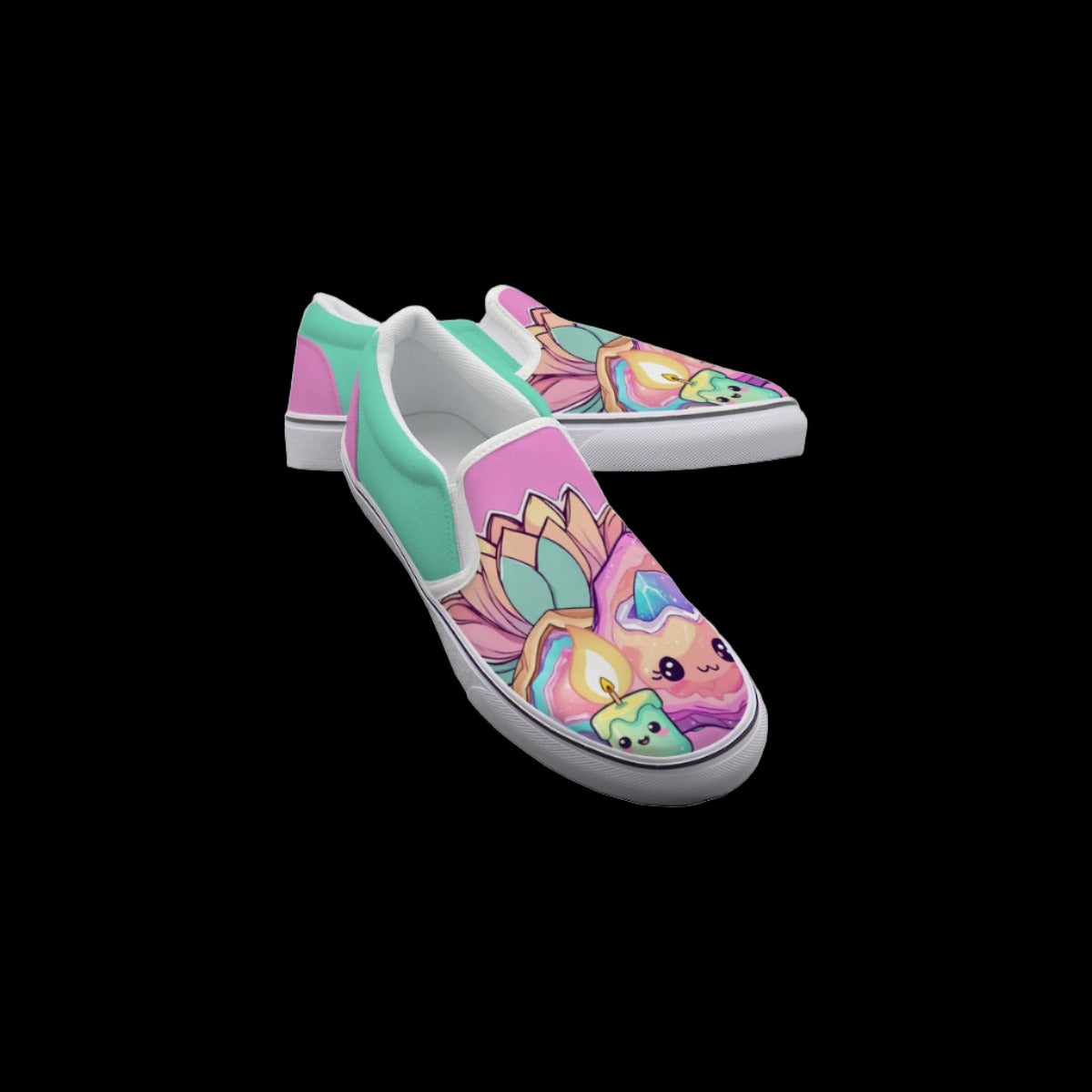 Kawaii Meditation Slip On Sneakers