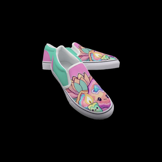 Kawaii Meditation Slip On Sneakers