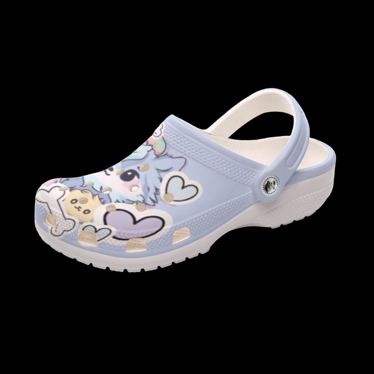 Baby Wolf Pup Adult Classic Clogs