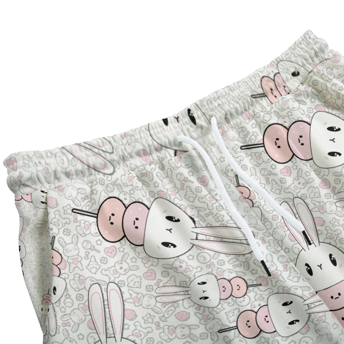Kawaii Bunny Yakitori Fleece Pants