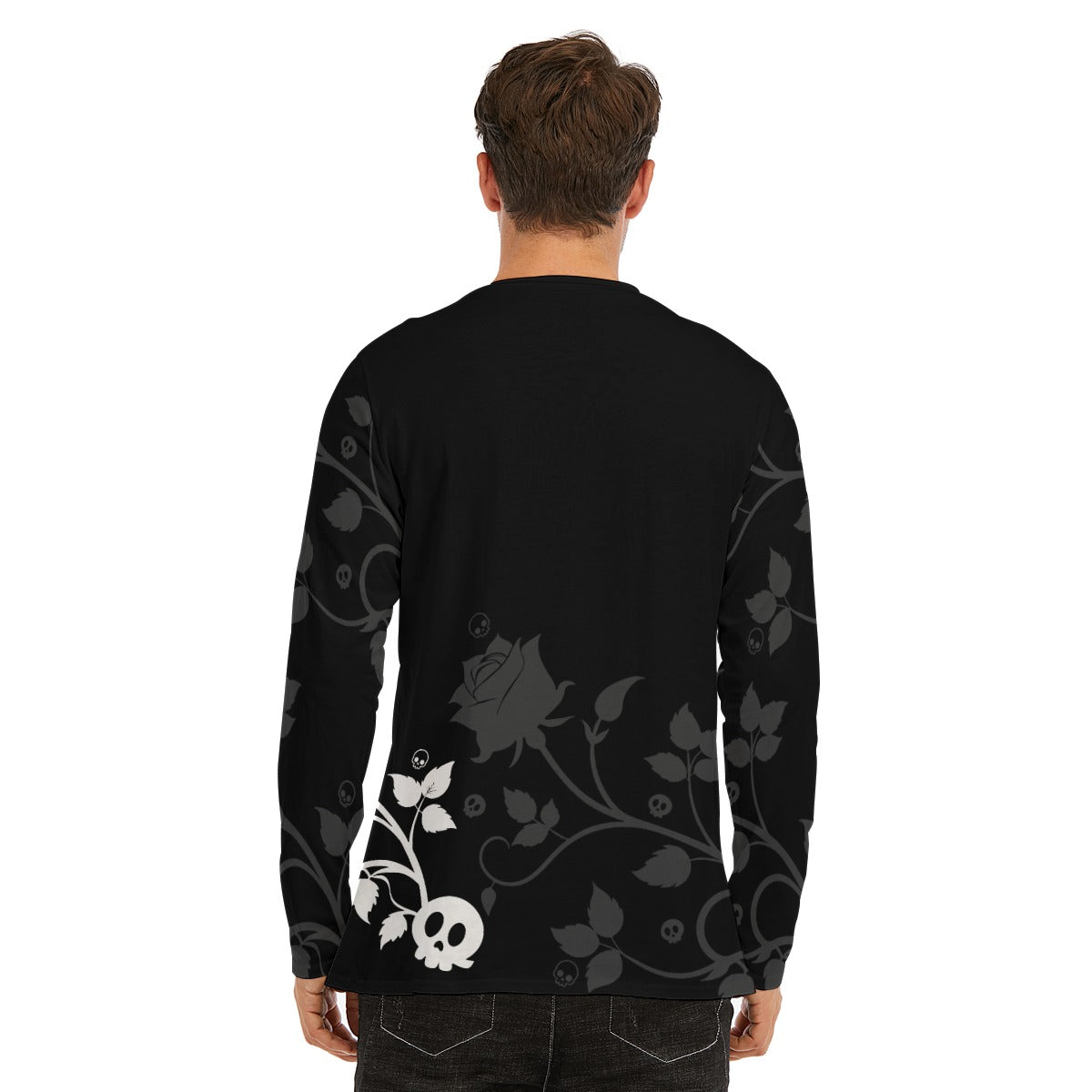 Kawaii Goth Rose Long Sleeve T-Shirt | Unisex