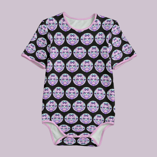 Pastel Goth Baby Fox Adult Onesie