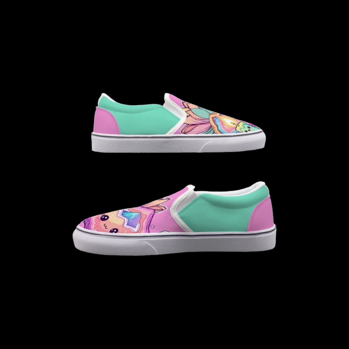 Kawaii Meditation Slip On Sneakers