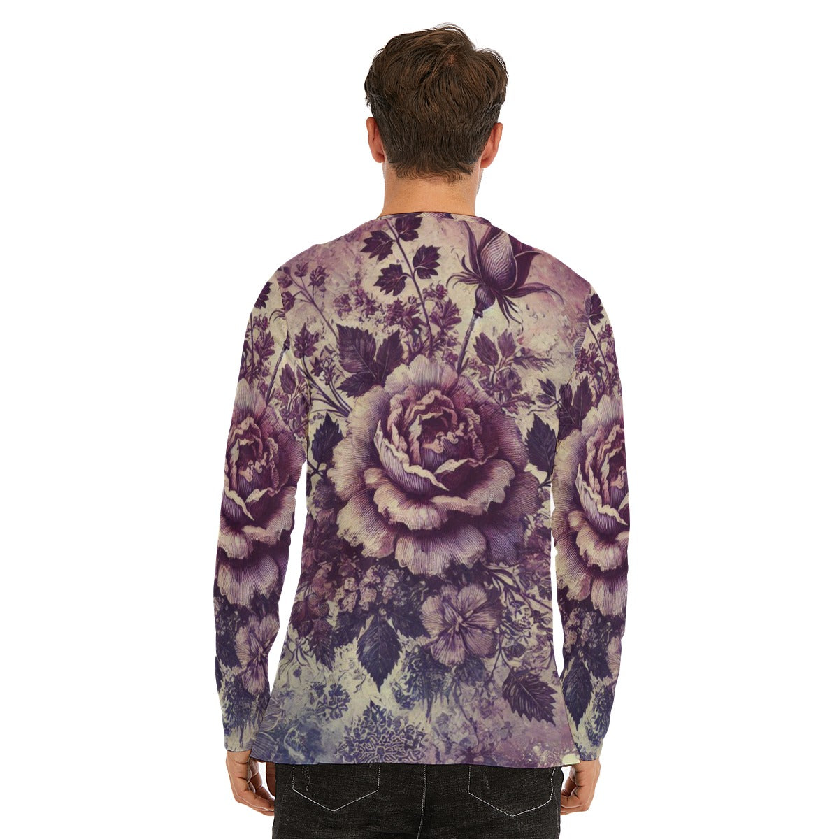 Vintage Rose Long Sleeve T-Shirt