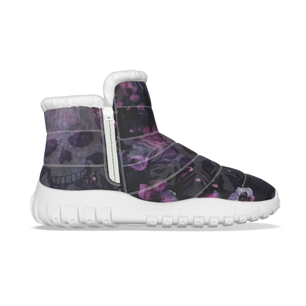 Purple Dusk Vintage Wash Women’s Zip-up Snow Boots