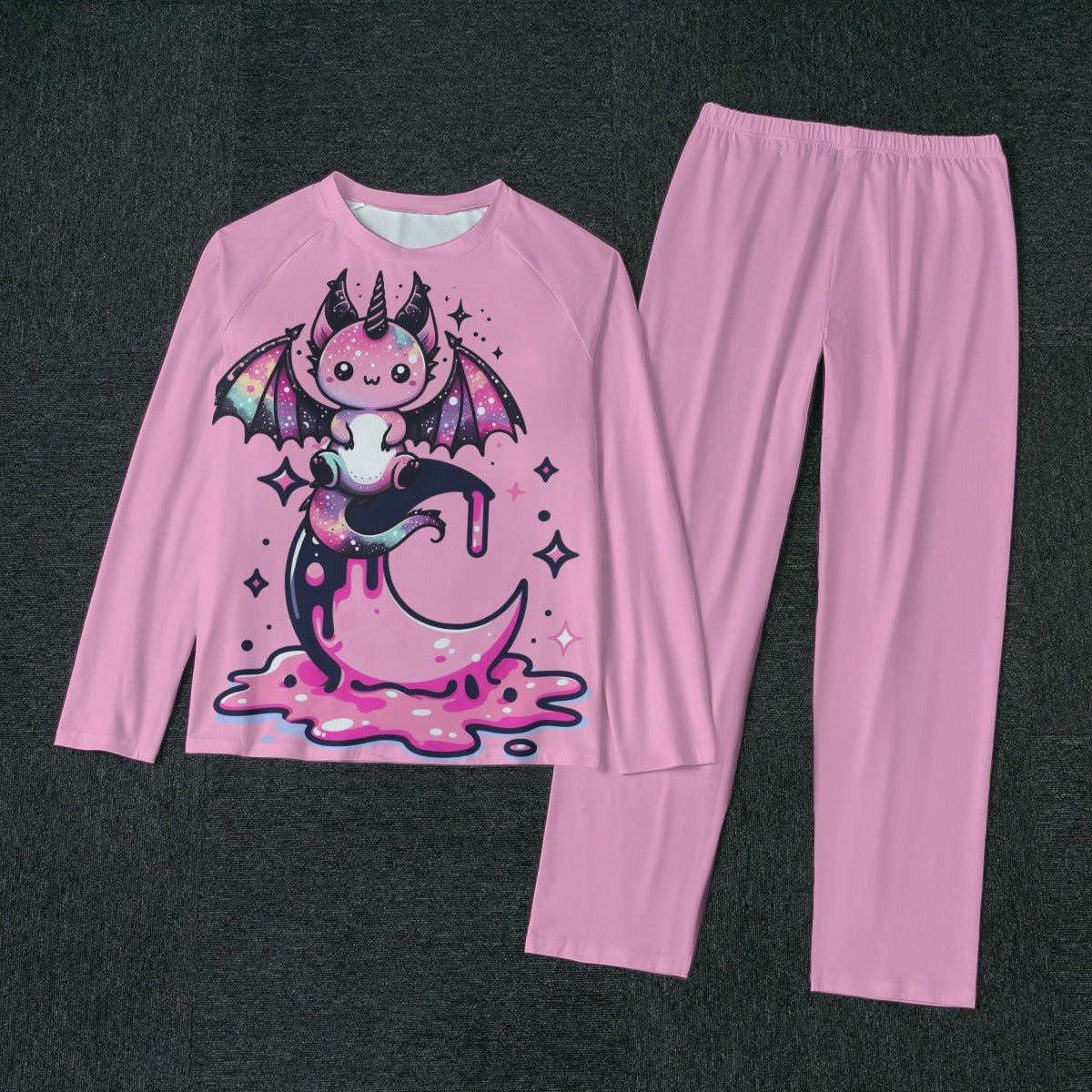 Kawaii Pastel Goth Dragon Pajamas