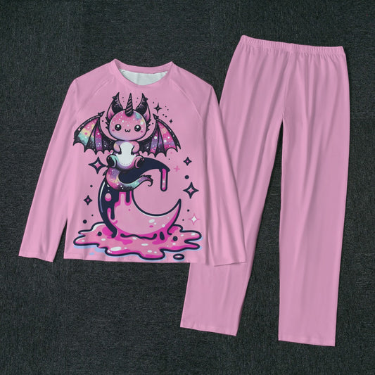 Kawaii Pastel Goth Dragon Pajamas