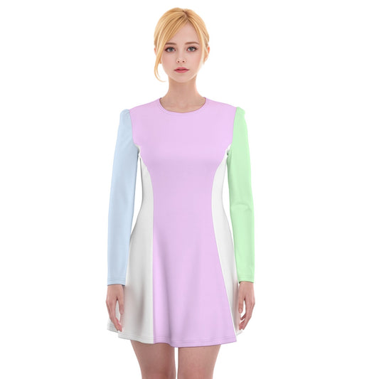 Multicolor Pastel Dress