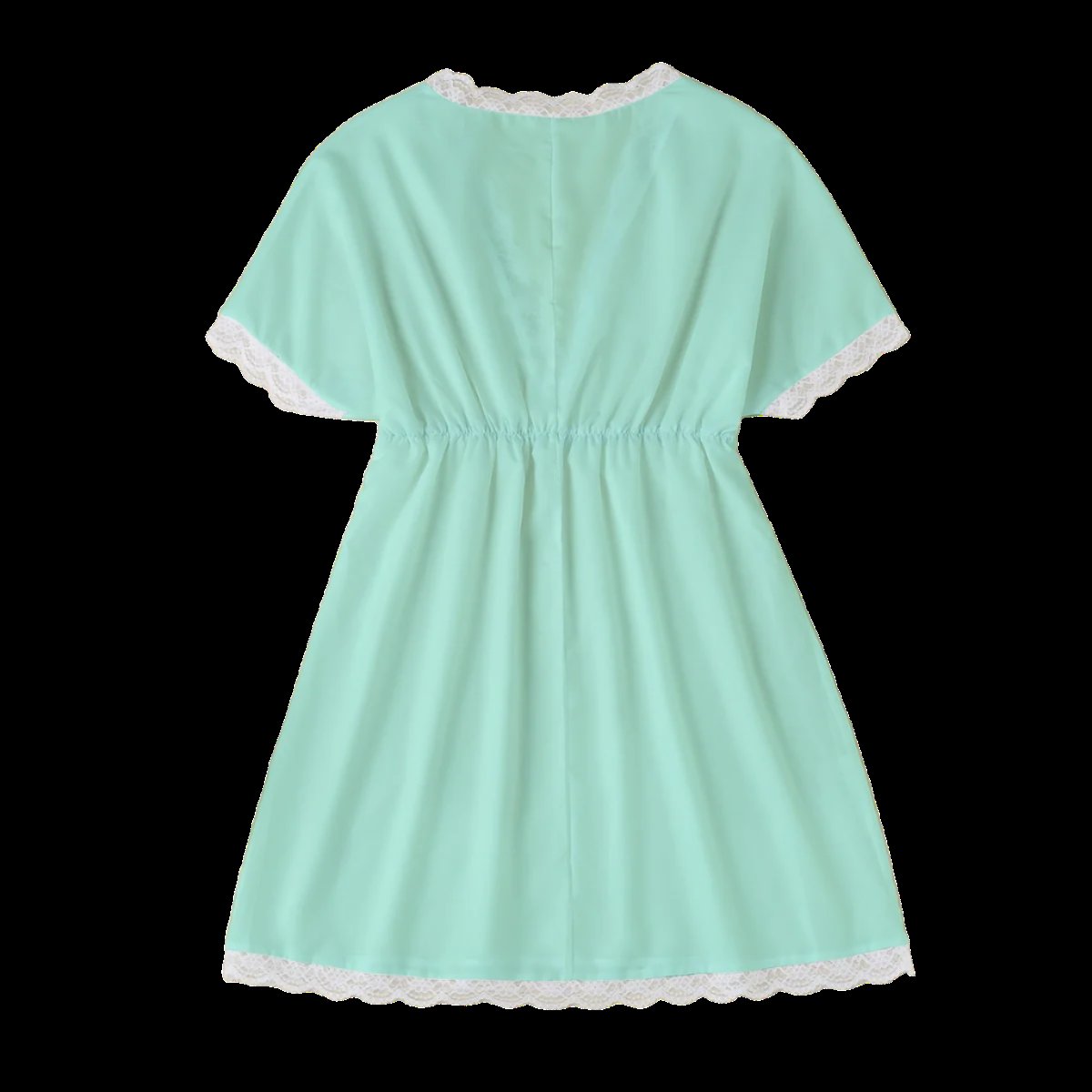 Baby Llamacorn Milk Bottle Women’s Lace Edge Sleepwear Nightdress