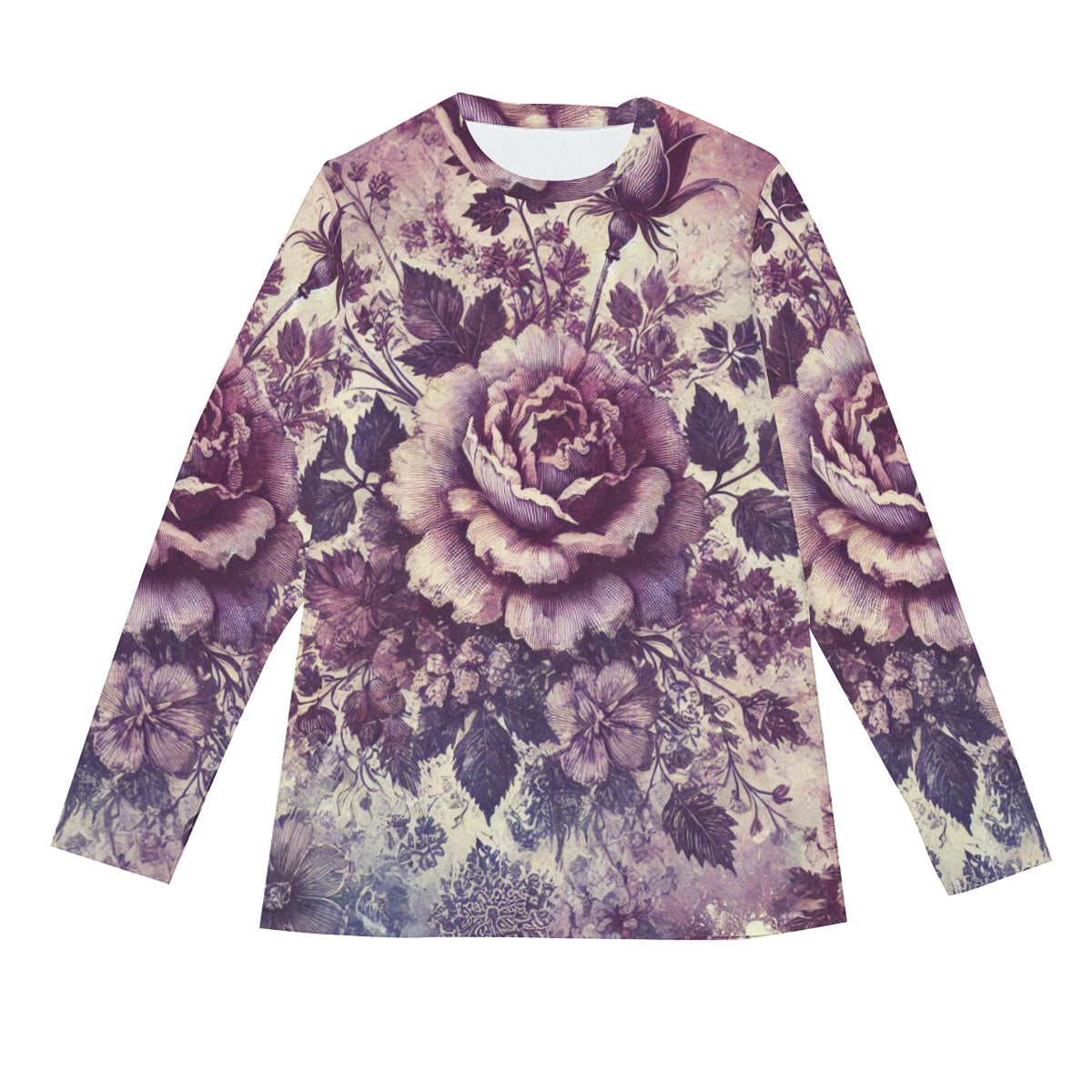 Vintage Rose Long Sleeve T-Shirt