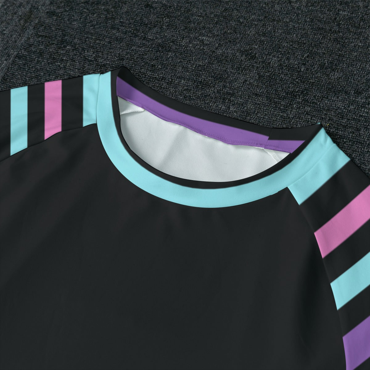 Striped Pajamas - Blue / Pink / Purple / Black