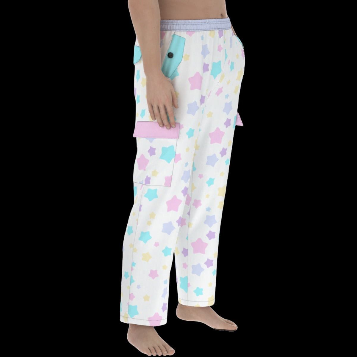 Pastel Stars Cargo Pants