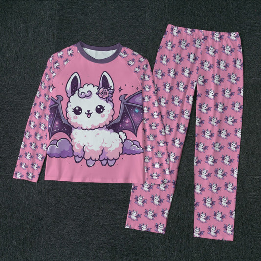 Pastel Goth Pajamas - Kawaii Llama